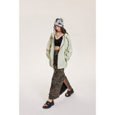 Unisex Jacket Summer Thin Coat Retro Hooded Coat Sun Protection for Men and Women Top